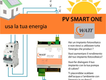 PV SMART ONE - USA LA TUA ENERGIA