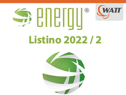 Energy - Listino 2022/2